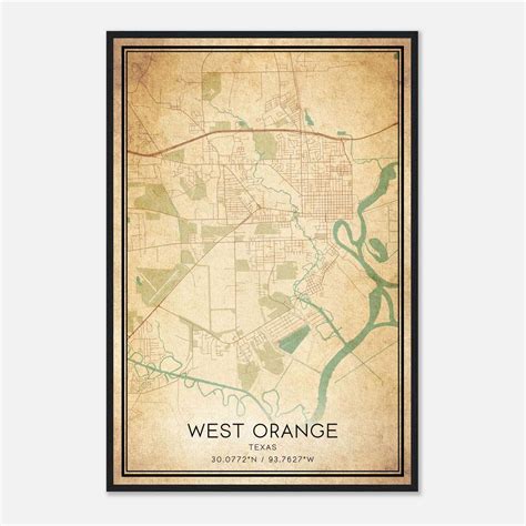 map of orange tx 6