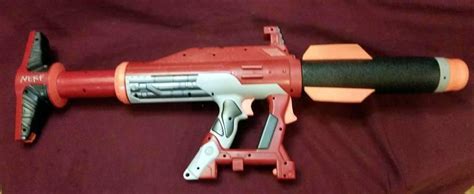 Nerf Titan As V1 Dart Gun Missile Launcher Pump Action N Strike Rare 2004 Mega 1834620293