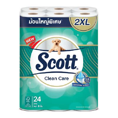 กระดาษชำระ สกอตต CleanCare XXL แพค24มวน OfficeMate