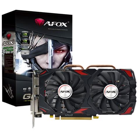 Afox Radeon RX 580 2048SP AFRX580-8192D5H3-V2 8GB GDDR5 256Bit DX12 ...