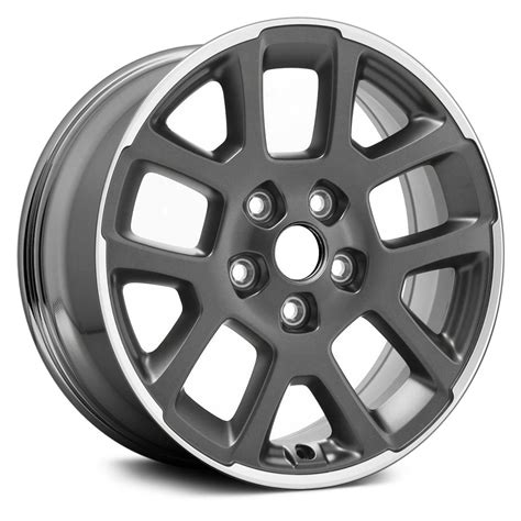 Replace® Alyjg015u30 Double 5 Spoke Machined And Dark Charcoal 18x75