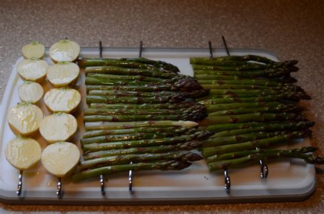 Grilled Turnips And Asparagus Purely Primal