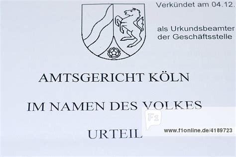 Urteil Des Amtsgericht K Ln