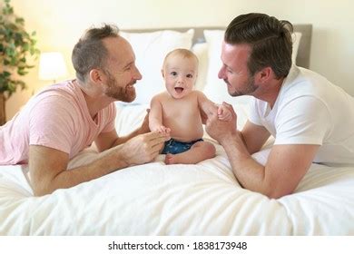 Gay Couple Parents Stock Photos And Pictures 7 527 Images Shutterstock