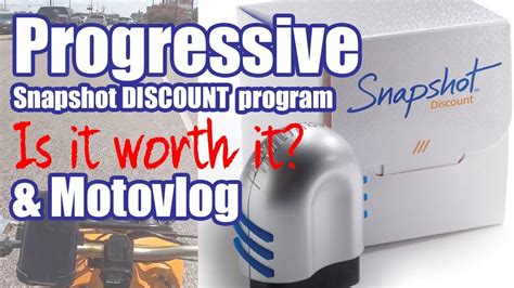 Progressive Snapshot Discount Program Is It Worth It Motovlog Youtube