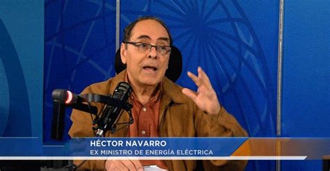 ASÍ LO DIJO Héctor Navarro Ejecutivo perdió la conexión con la