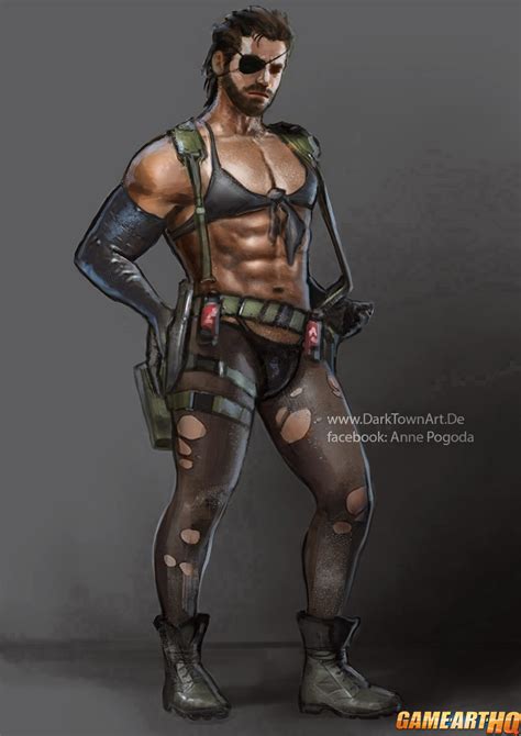 Naked Snake The Queen Of Drags Game Art HQ