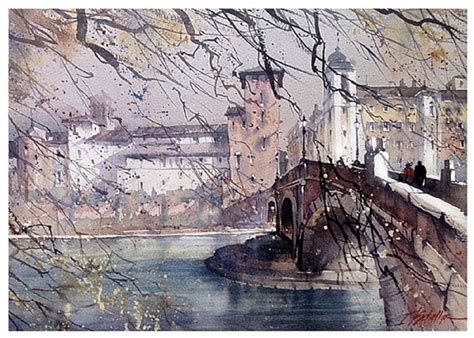 АРХИТЕКТУРНАЯ АКВАРЕЛЬ THOMAS W SCHALLER. ИТАЛИЯ: kolybanov — LiveJournal