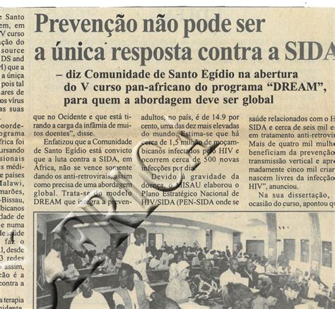 Prevenção não pode ser a única resposta contra a SIDA de 8 de fevereiro