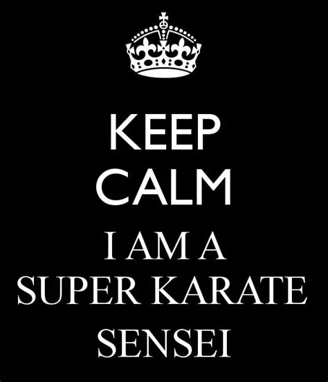 Are You A Karate Super Sensei