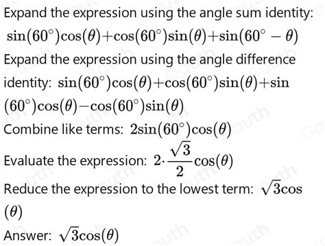 Solved Given That Sin Xysin Xcos Ycos Xsin Yand Sin X Ysin