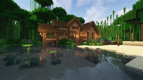 Beach House! :) : r/Minecraftbuilds