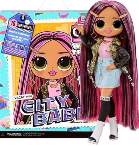 Кукла L O L Surprise OMG World Travel City Babe ЛОЛ ОМГ Путешественница Сити Бейб Городская