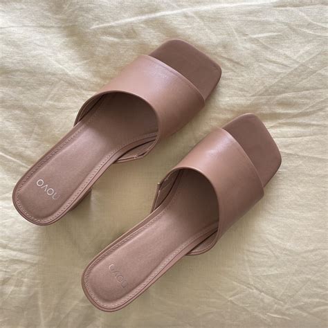 Novo Nude Heels Size Only Worn Once In Perfect Depop