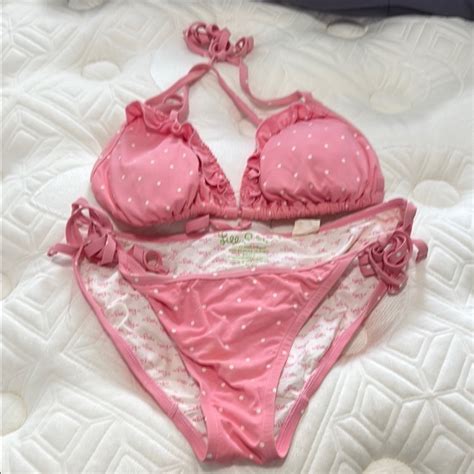 Lilly Pulitzer Swim Lilly Pulitzer Pink Polka Dot Bikini Poshmark
