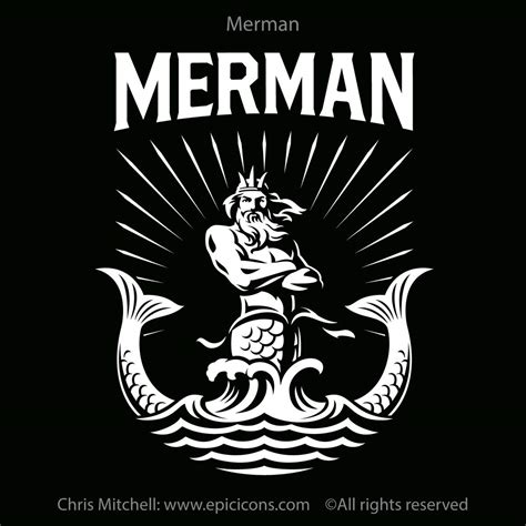 Merman Logo Brand Icon Epicicons