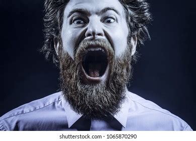 Pre Teen Boy Naked Screams Into Stock Photo 1053659423 Shutterstock