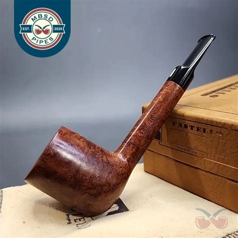 Castello Castello KKK Smooth Lovat Estate Briar Pipe Italian Estates