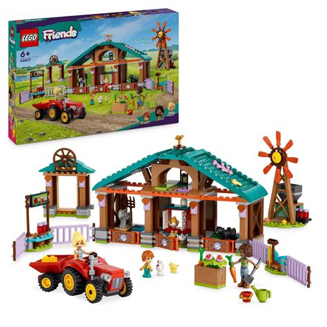 LEGO Friends Farm Animal Sanctuary 42617 for Kids,Girls and Boys Aged 6