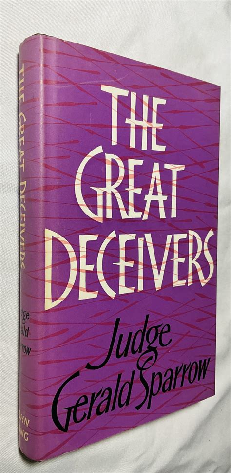 The Great Deceivers Had We But Known Scottish Book Store
