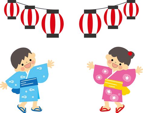 夏祭り（夏まつり）イラスト・無料素材