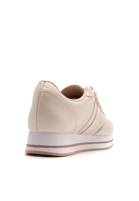 Casual Tênis Moleca Liso Nude Compre Agora Dafiti Brasil