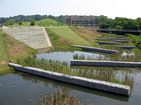 Hargreaves Associates Renaissance Park Constructed Wetlands