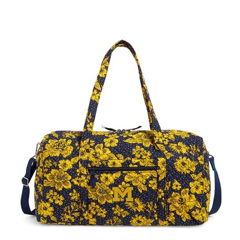 Collegiate Large Travel Duffel Bag Vera Bradley