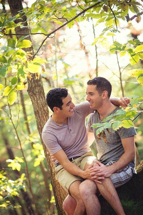 Josh And Bryan S Outdoorsy Engagement Shoot Gay Romance Cute Gay Couples Gay Relationship