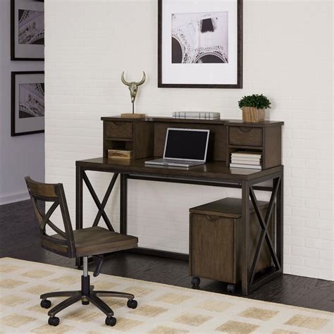 Home Decorators Collection Edinburgh 7 Piece Ivory Modular Office Suite