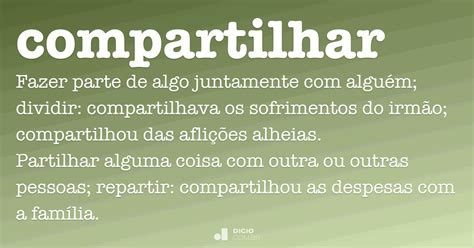 O Que É Compartilhar