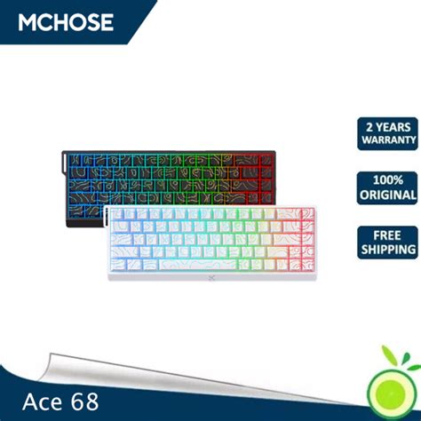 Mchose Ace Magnetic Mechanical Keyboard Hot Swappable Rgb Ms Ultra Low Latency Rt