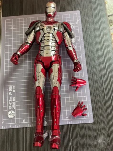 FIGURINE ARTICULÉE DE collection HOT TOYS HT échelle 1 6 Iron Man Mark 5 MKV MMS400D18B EUR 362