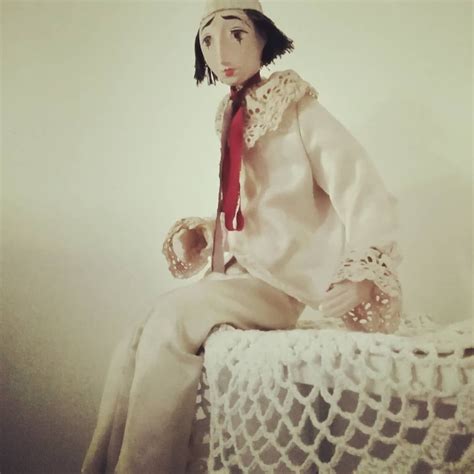 Пьеро, авторская кукла | Куклы