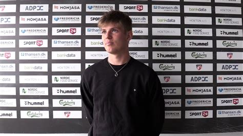 Frederik Christensen Interview Efter Sejren Over Hobro Ik Youtube