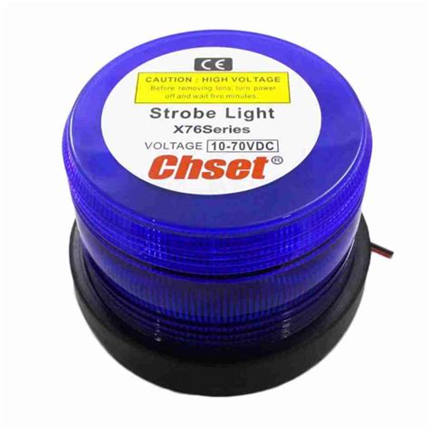 baliza led imantada azul impomin