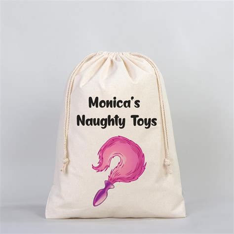 Sex Toy Bag Personalized Sexy Gift Custom Sex Gift Cotton Etsy