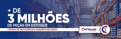 Castrillon Catalão - Castrillon Autopeças – Mais de 1 milhão de peças e estoque