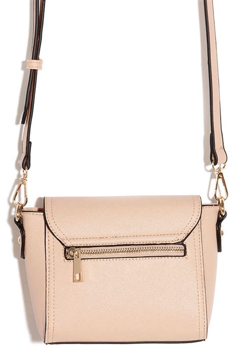 Chic Nude Purse Winged Purse Nude And Gold Purse