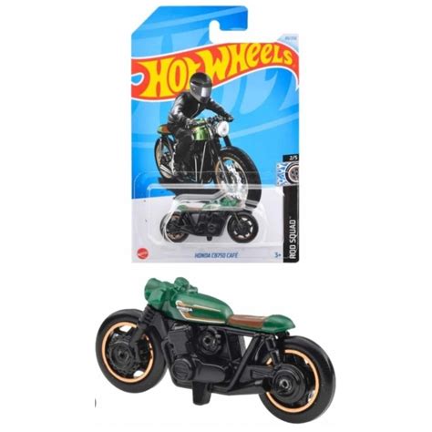 飛行屋 全新品 Hot Wheels 風火輪小汽車 合金車 本田 HONDA CB750 CAFE摩托車 蝦皮購物