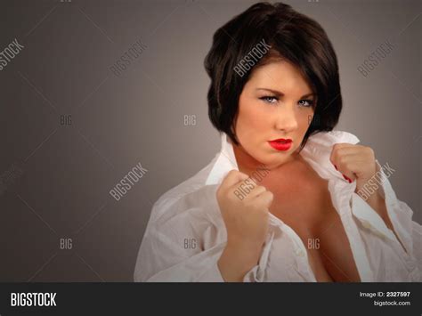 Sexy Brunette Wearing Image Photo Free Trial Bigstock