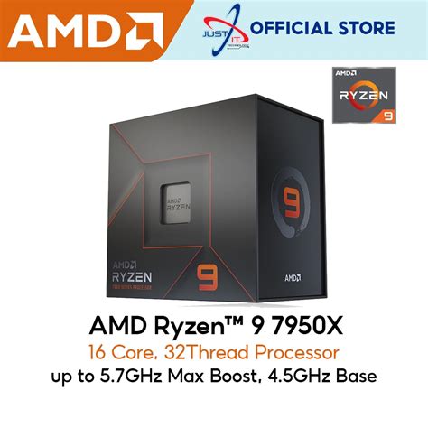 AMD RYZEN 9 7950X 4 5GHZ 64MB CACHE AM5 PROCESSOR Shopee Malaysia