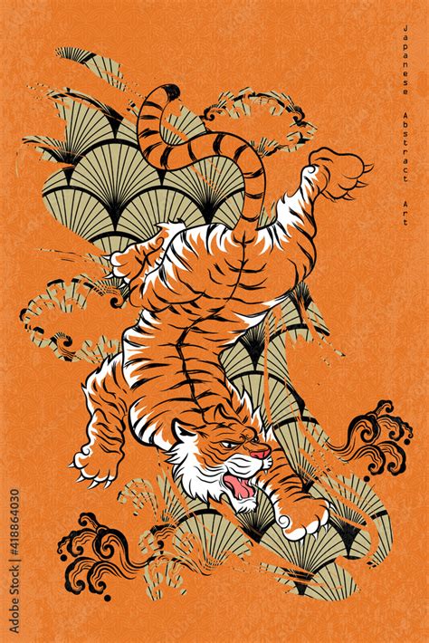 Tiger Crawling Down