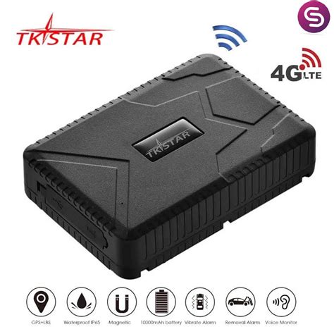 4G LTE TKSTAR TK915 Waterproof IP 66 Vehicle GPS Tracker Truck 120 Days ...