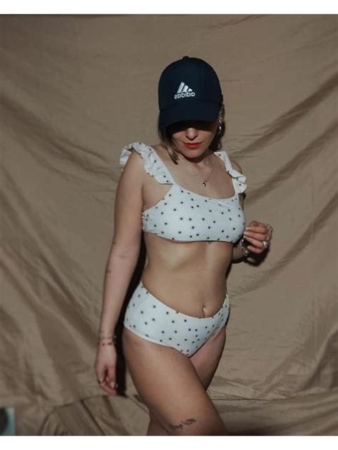 Ruffle Straps Square Neckline High Waist Two Piece Bikini Set Walkonbeach