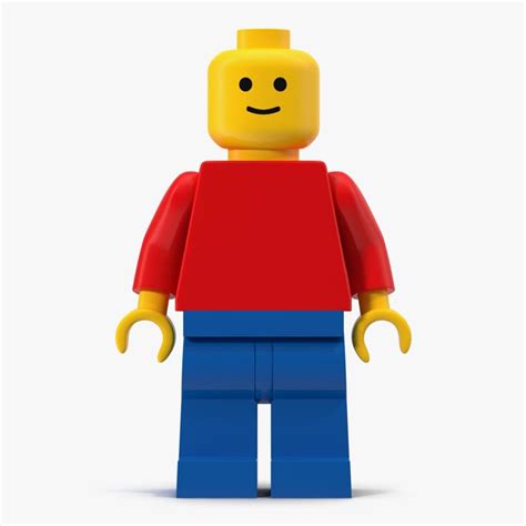 Classic Lego Man 3D Model #AD ,#Lego#Classic#Model#Man | Lego man ...