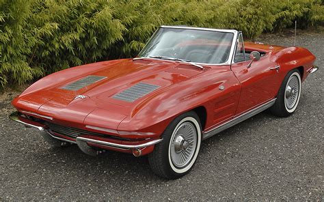 1963 Chevrolet Corvette Convertible 327300 4 Speed For Sale On Bat