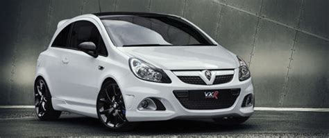 vauxhall corsa vxr arctic   bit   white