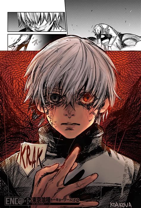 Tokyo Ghoul Manga Colorido - 1702x2500 Wallpaper - teahub.io