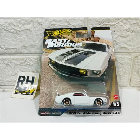 Jual Hot Wheels Ford Mustang Boss Fast Furious Premium Ban Karet Shopee Indonesia